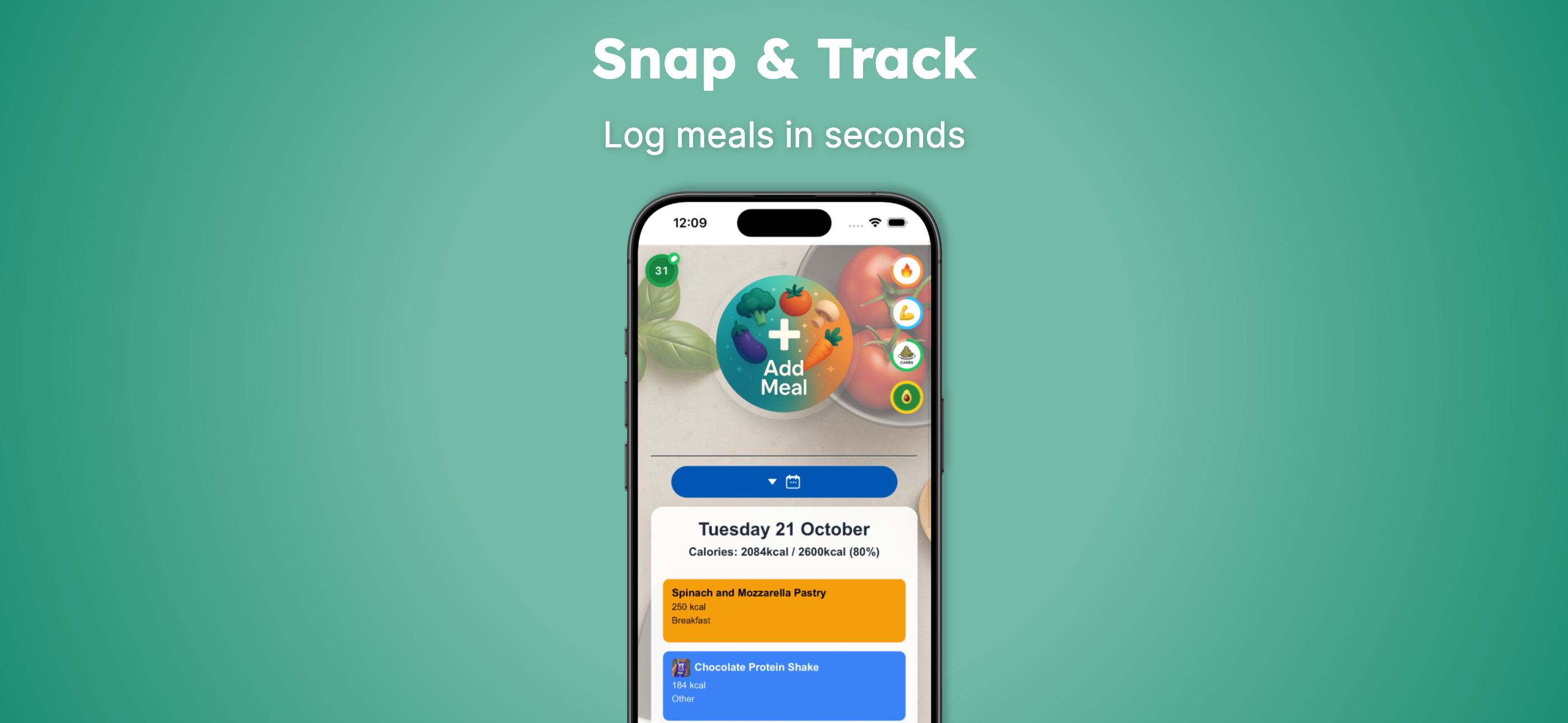 MealTrack feature preview 01